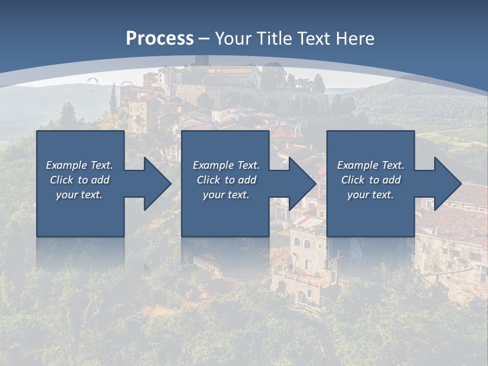 Romanesque Hill Famous PowerPoint Template