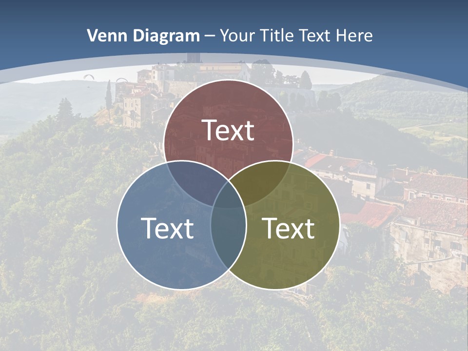 Romanesque Hill Famous PowerPoint Template