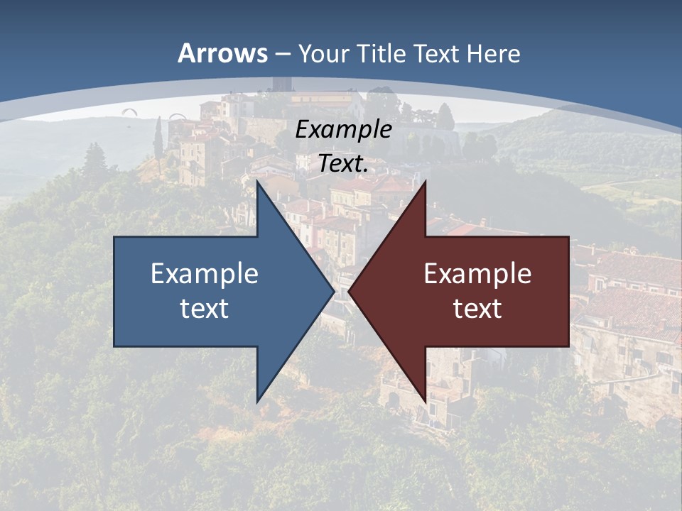 Romanesque Hill Famous PowerPoint Template