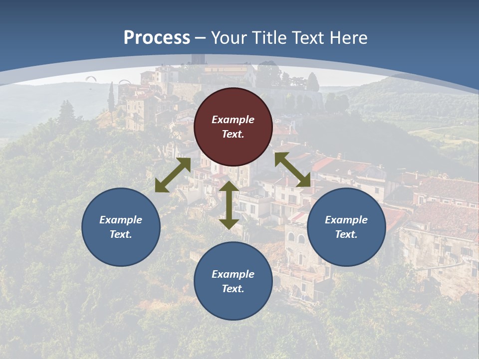 Romanesque Hill Famous PowerPoint Template