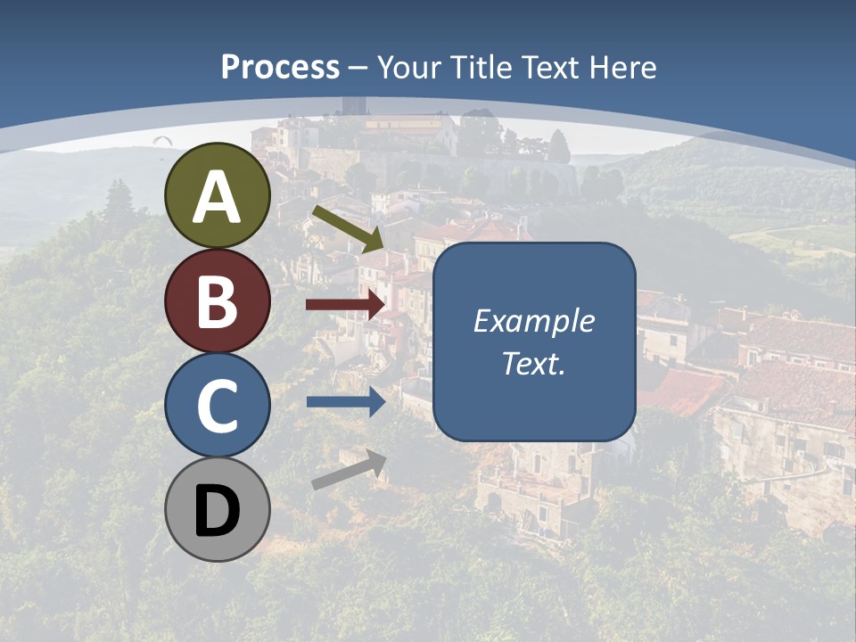 Romanesque Hill Famous PowerPoint Template