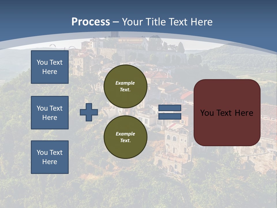 Romanesque Hill Famous PowerPoint Template