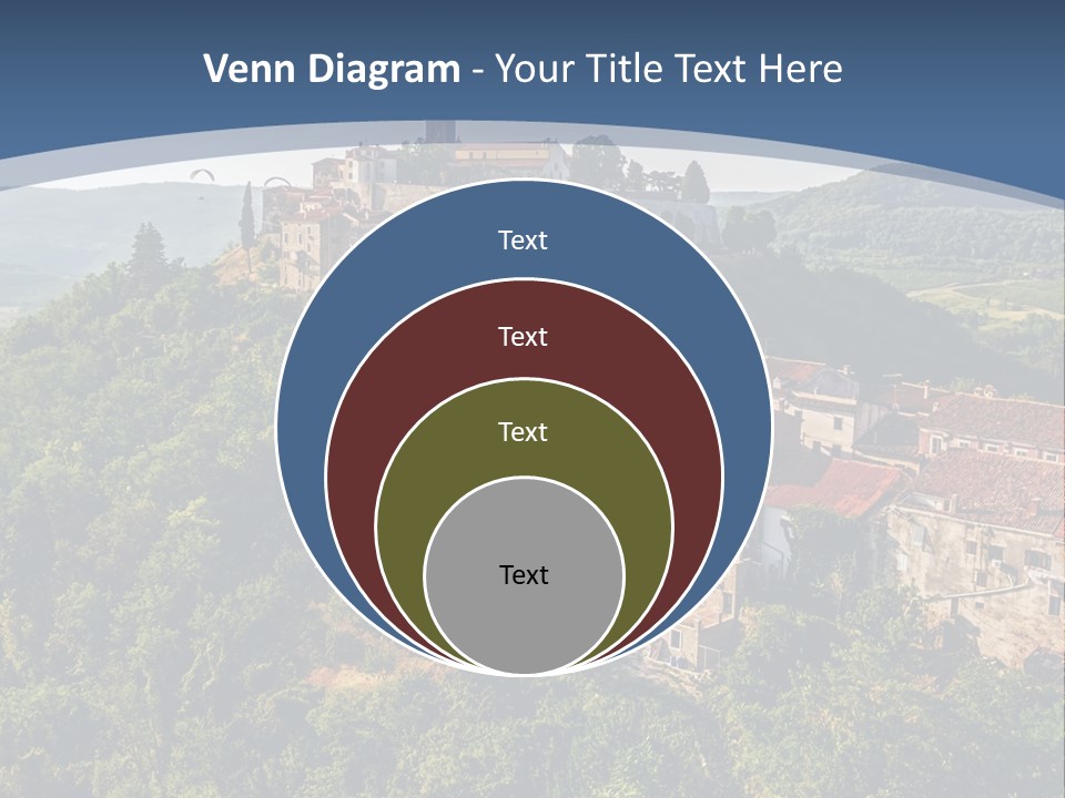 Romanesque Hill Famous PowerPoint Template