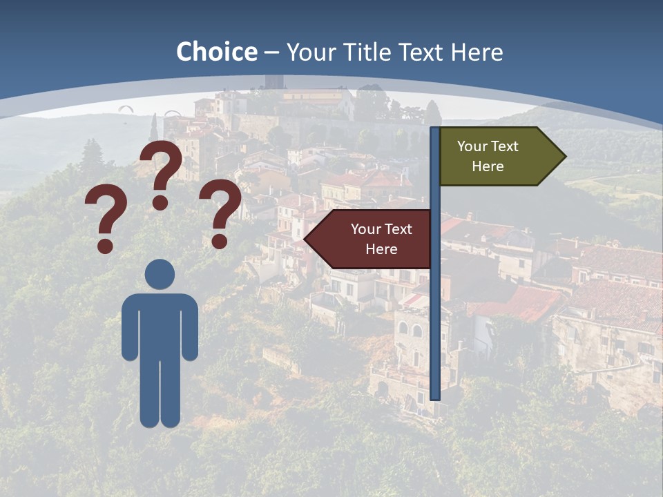 Romanesque Hill Famous PowerPoint Template