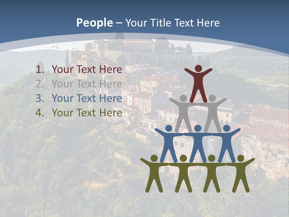 Romanesque Hill Famous PowerPoint Template