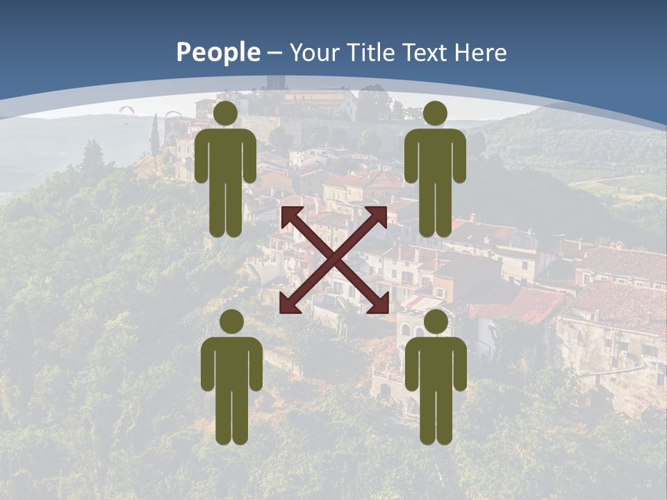 Romanesque Hill Famous PowerPoint Template