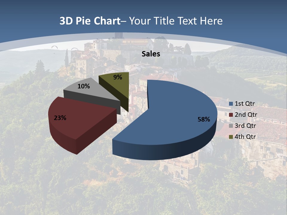 Romanesque Hill Famous PowerPoint Template