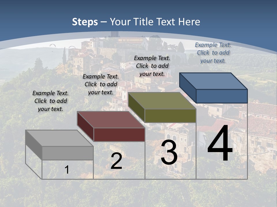 Romanesque Hill Famous PowerPoint Template