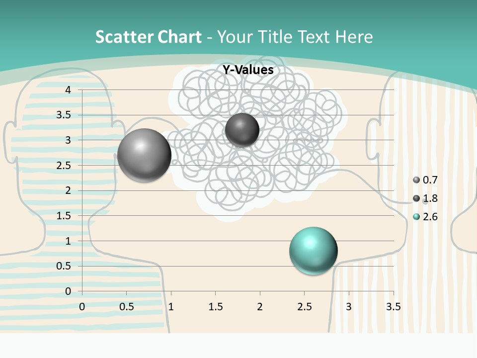 Messy Talking People PowerPoint Template