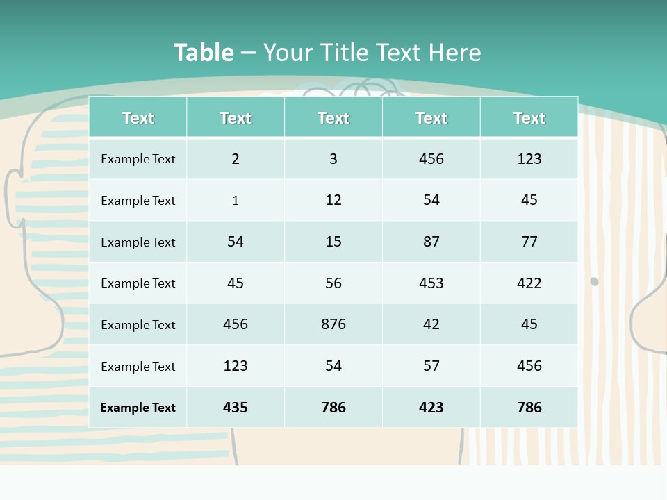 Messy Talking People PowerPoint Template