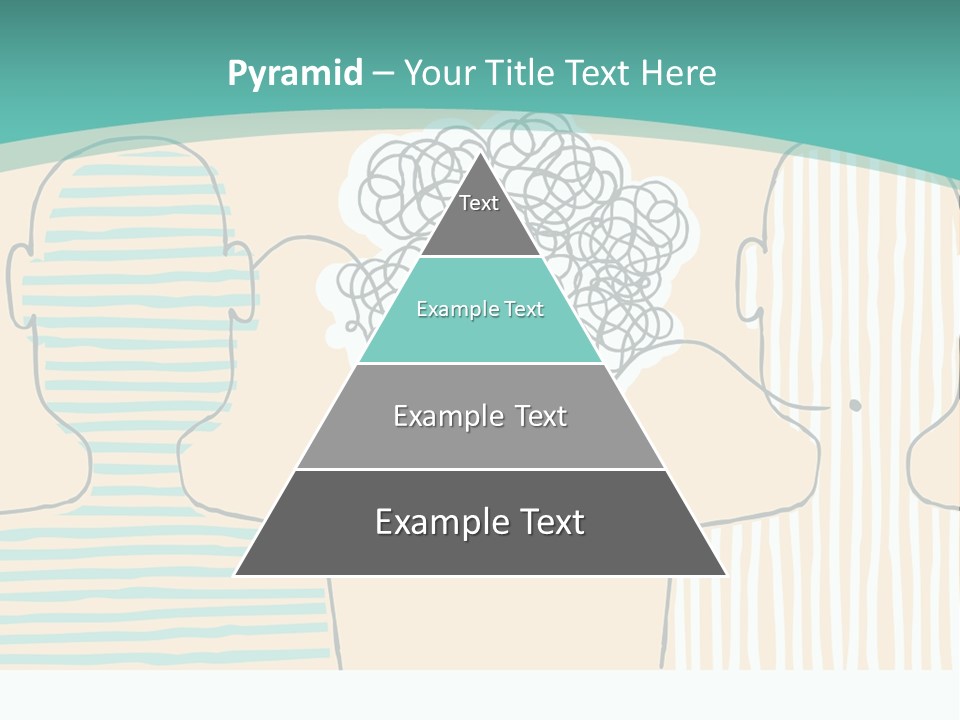 Messy Talking People PowerPoint Template