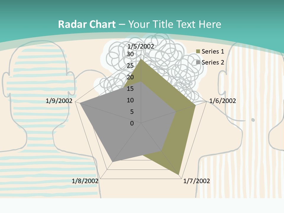 Messy Talking People PowerPoint Template