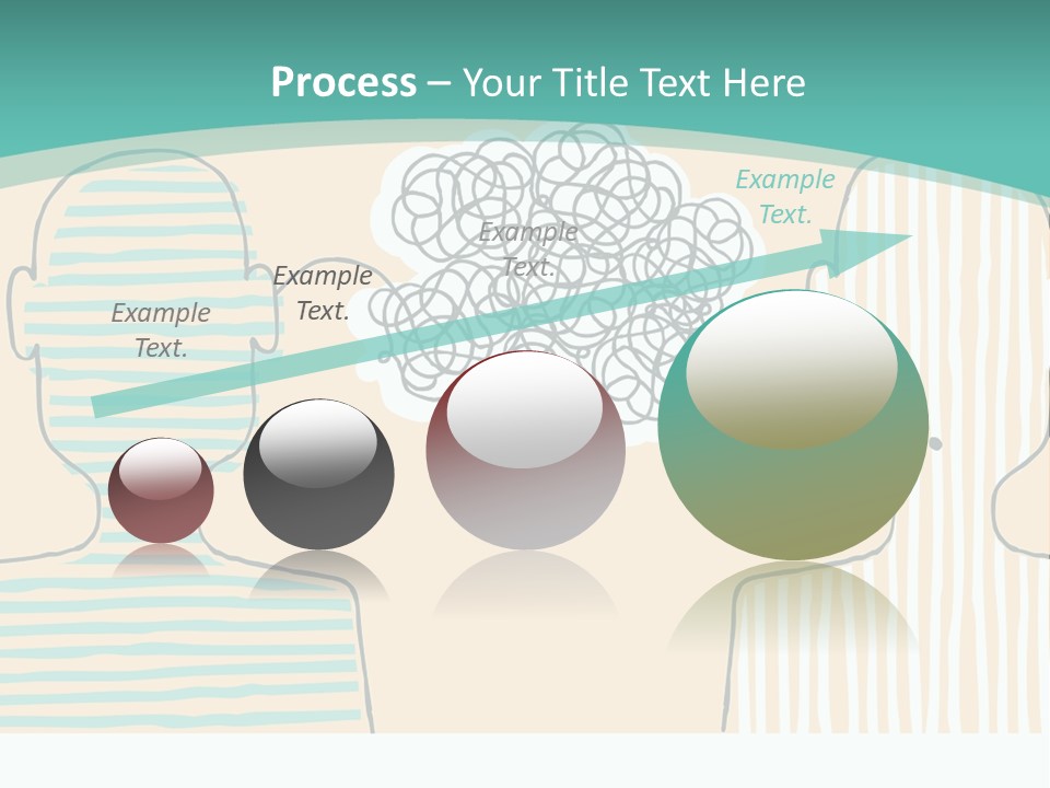 Messy Talking People PowerPoint Template