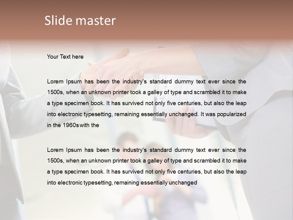 Friendship Worker Communication PowerPoint Template