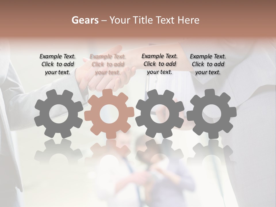 Friendship Worker Communication PowerPoint Template