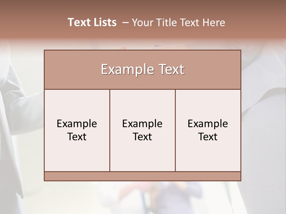 Friendship Worker Communication PowerPoint Template