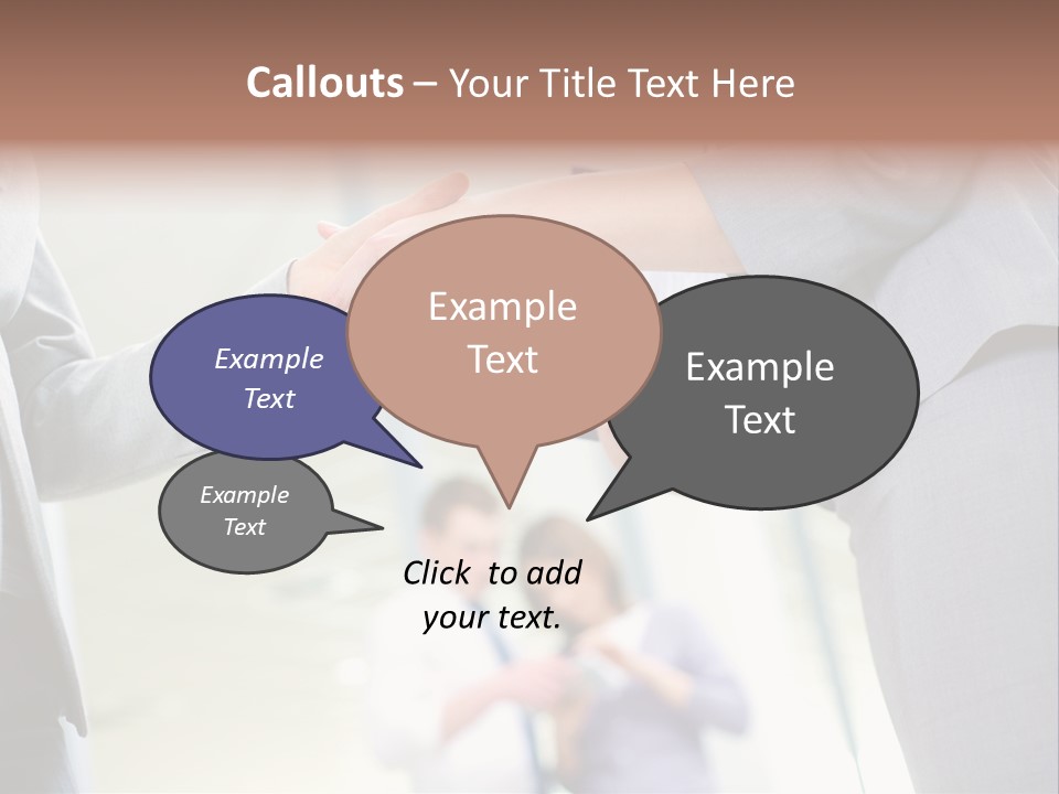 Friendship Worker Communication PowerPoint Template