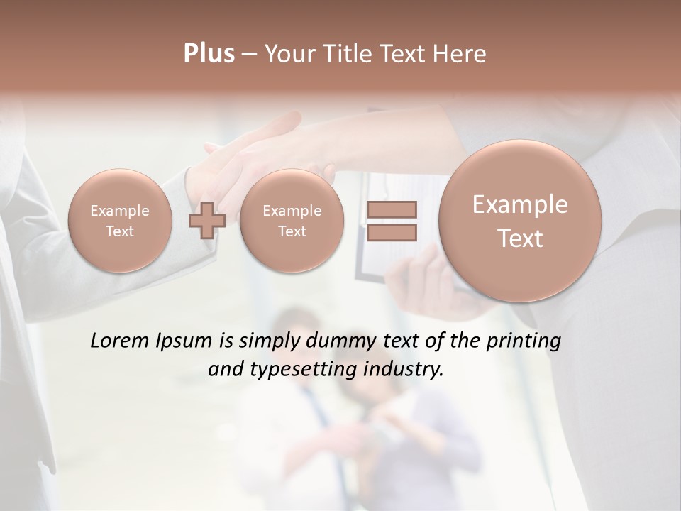 Friendship Worker Communication PowerPoint Template