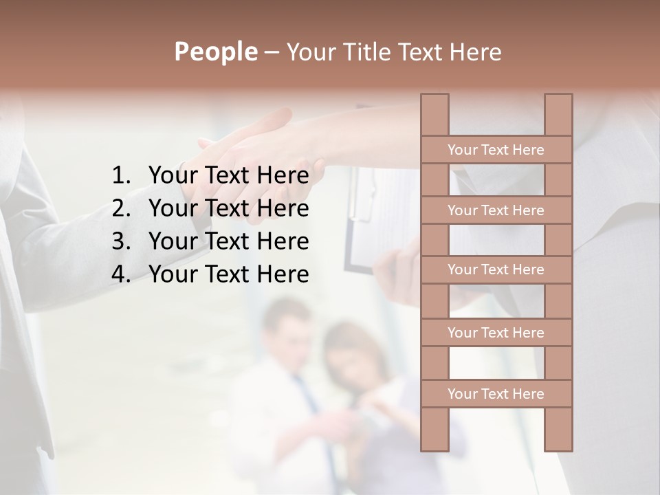Friendship Worker Communication PowerPoint Template