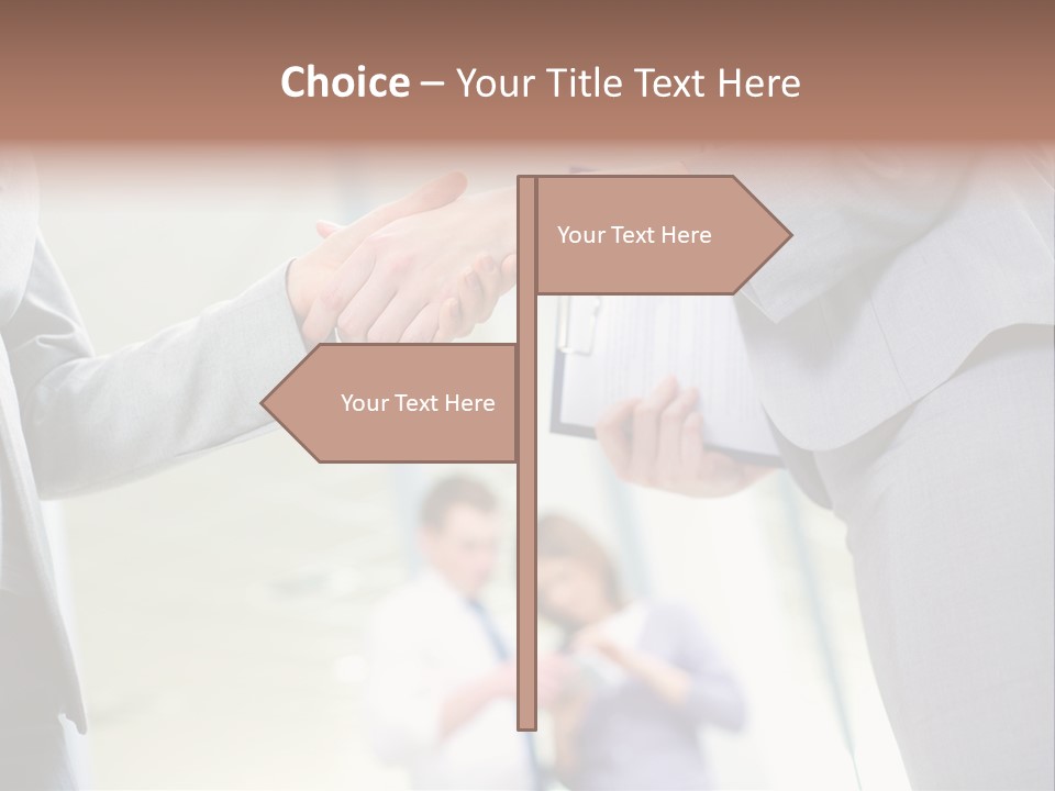 Friendship Worker Communication PowerPoint Template