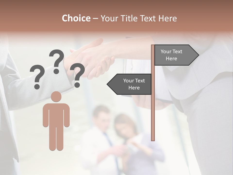 Friendship Worker Communication PowerPoint Template