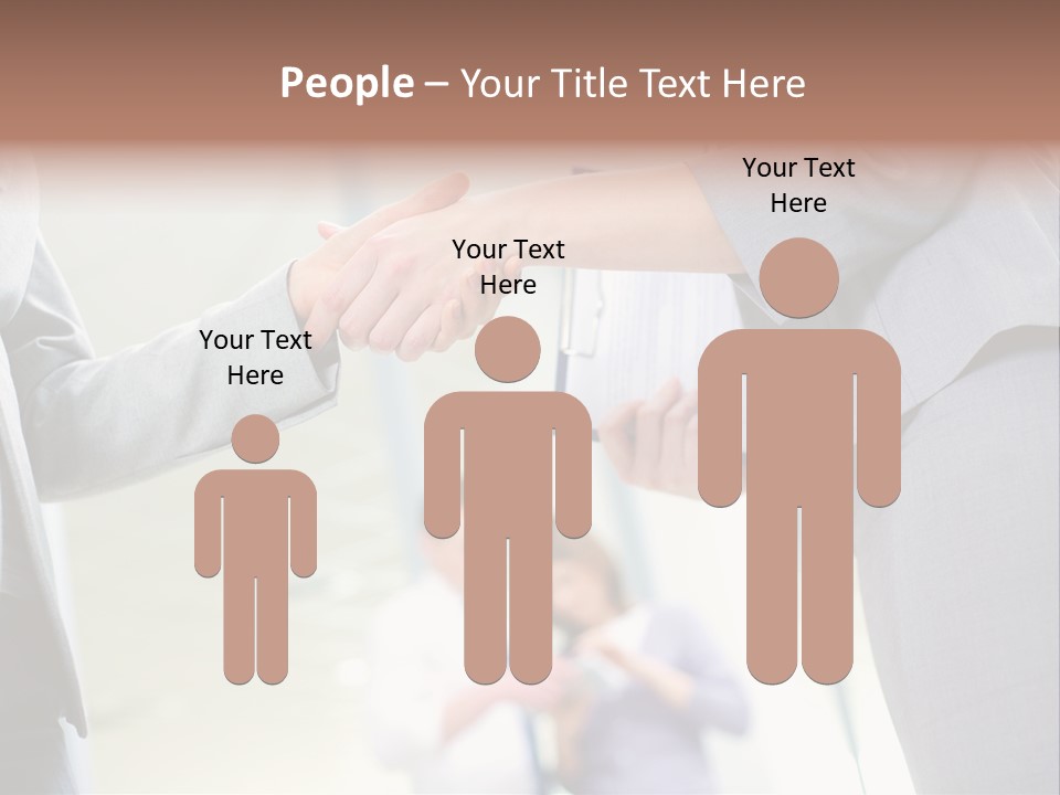 Friendship Worker Communication PowerPoint Template