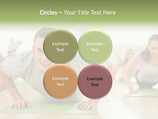 Pushups Exercise Human PowerPoint Template