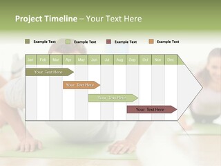 Pushups Exercise Human PowerPoint Template