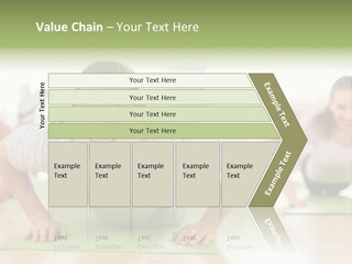 Pushups Exercise Human PowerPoint Template