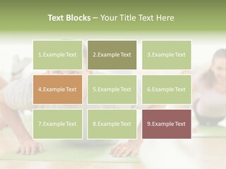 Pushups Exercise Human PowerPoint Template