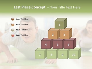 Pushups Exercise Human PowerPoint Template