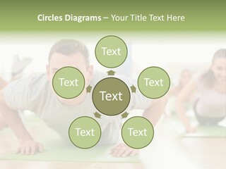 Pushups Exercise Human PowerPoint Template