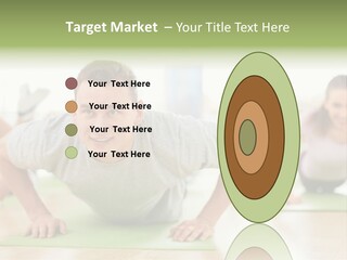 Pushups Exercise Human PowerPoint Template