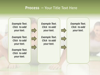 Pushups Exercise Human PowerPoint Template