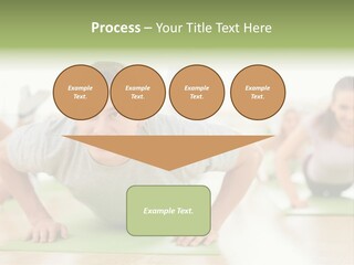 Pushups Exercise Human PowerPoint Template