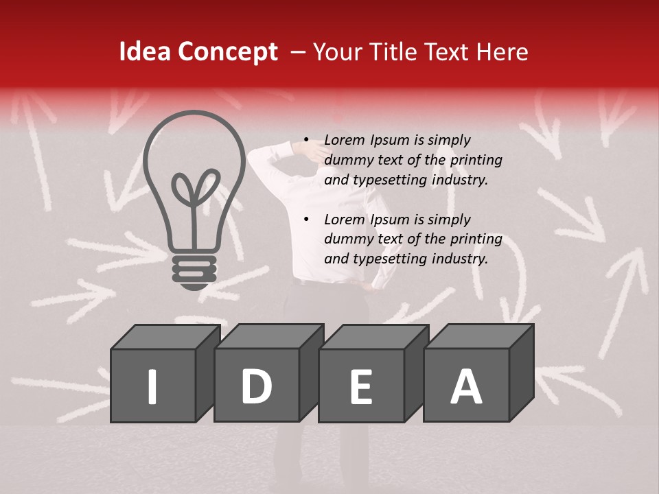 Choose Ponder Question PowerPoint Template
