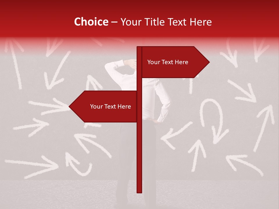 Choose Ponder Question PowerPoint Template
