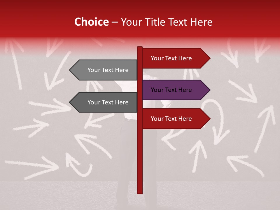 Choose Ponder Question PowerPoint Template