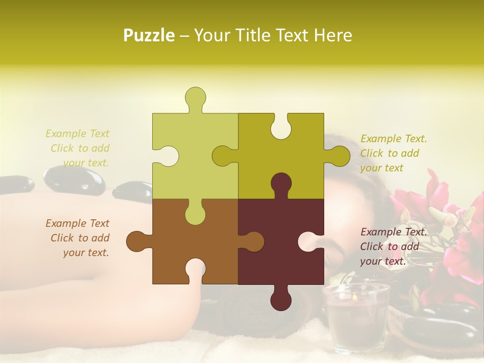 Resort Purity Calm PowerPoint Template