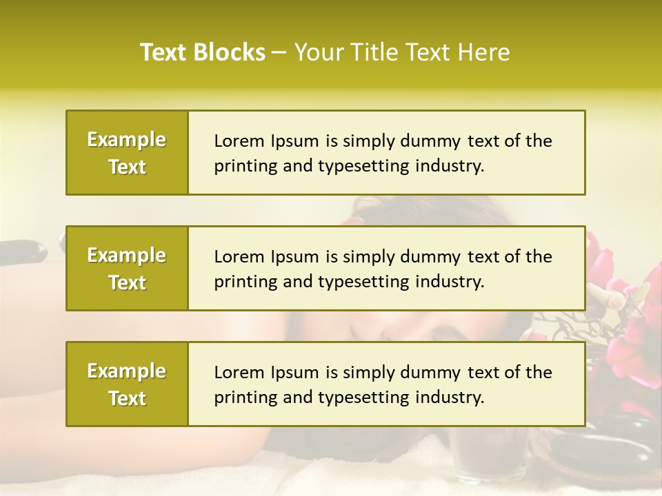 Resort Purity Calm PowerPoint Template