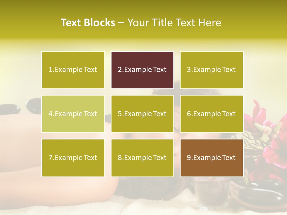 Resort Purity Calm PowerPoint Template