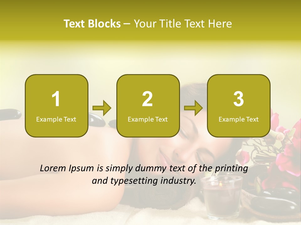 Resort Purity Calm PowerPoint Template