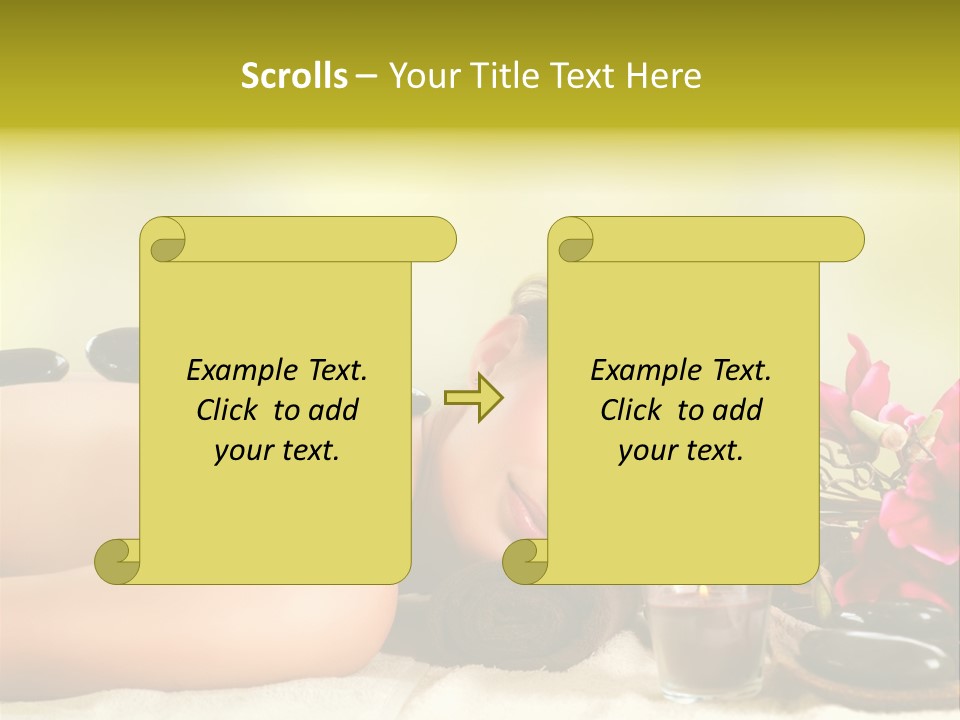 Resort Purity Calm PowerPoint Template