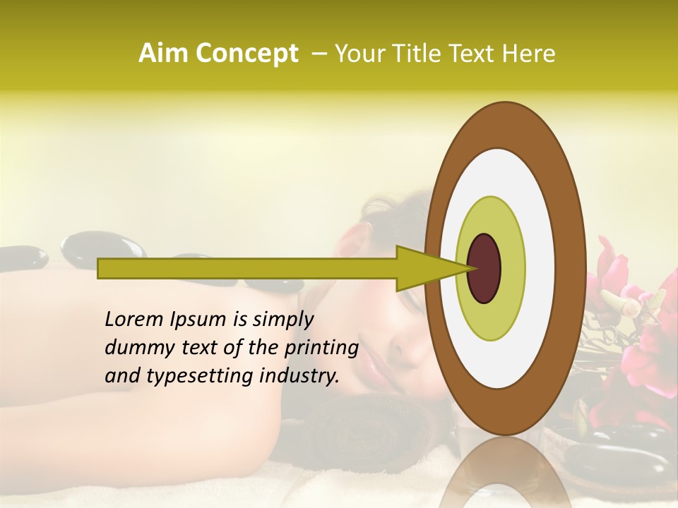 Resort Purity Calm PowerPoint Template