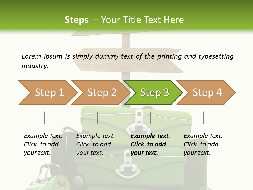 Service Exotic Information PowerPoint Template