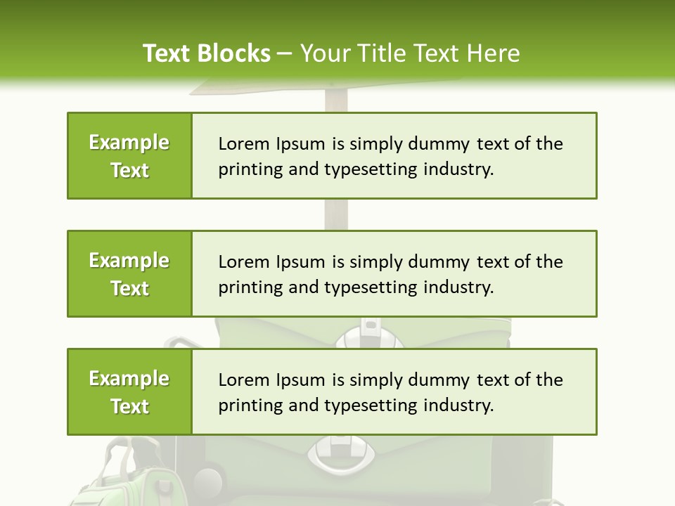 Service Exotic Information PowerPoint Template