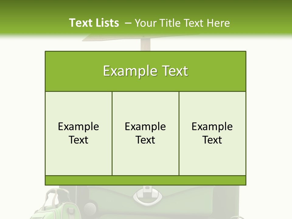 Service Exotic Information PowerPoint Template