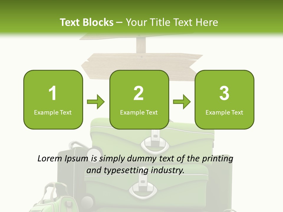 Service Exotic Information PowerPoint Template