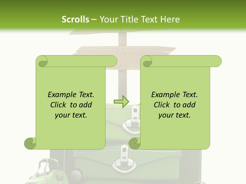 Service Exotic Information PowerPoint Template