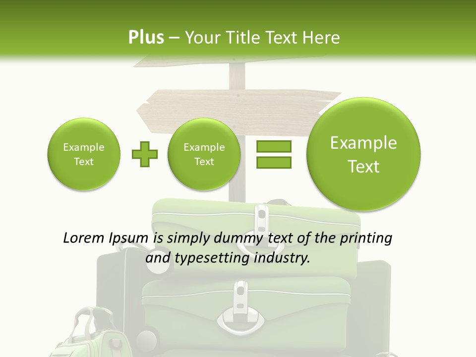 Service Exotic Information PowerPoint Template